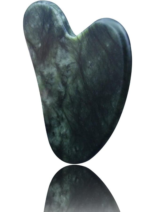 Gua Sha Board Jade Stone Guasha Scraping Massage Tool Facial Massager for Face Eyes Neck Body Skin Lifting & Tightening (4)