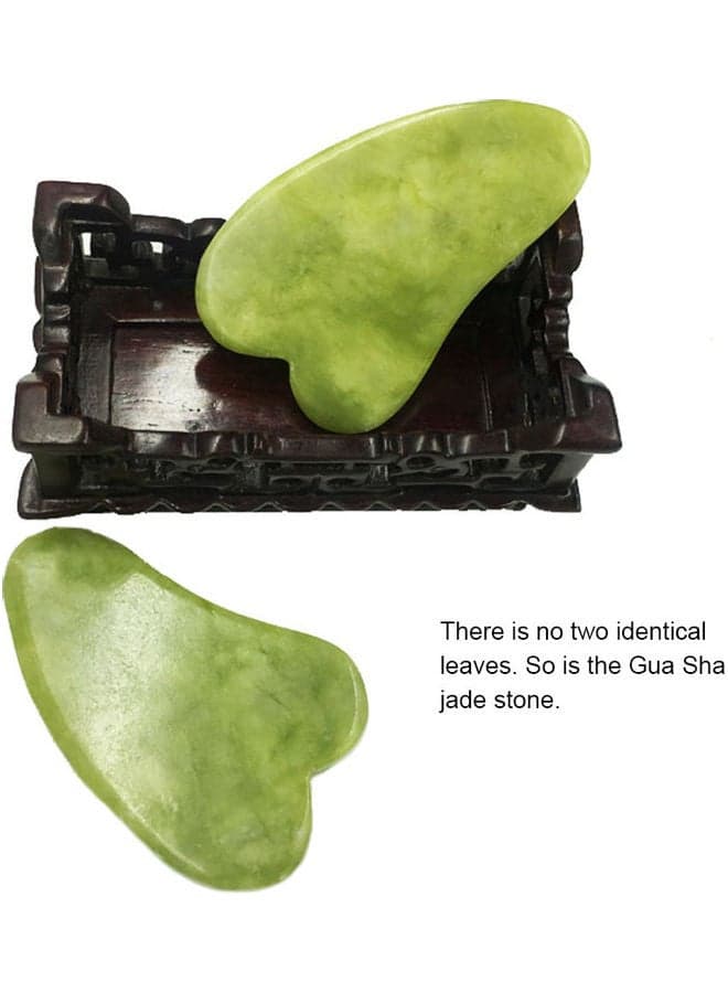 Gua Sha Board Jade Stone Guasha Scraping Massage Tool Facial Massager for Face Eyes Neck Body Skin Lifting & Tightening (9)