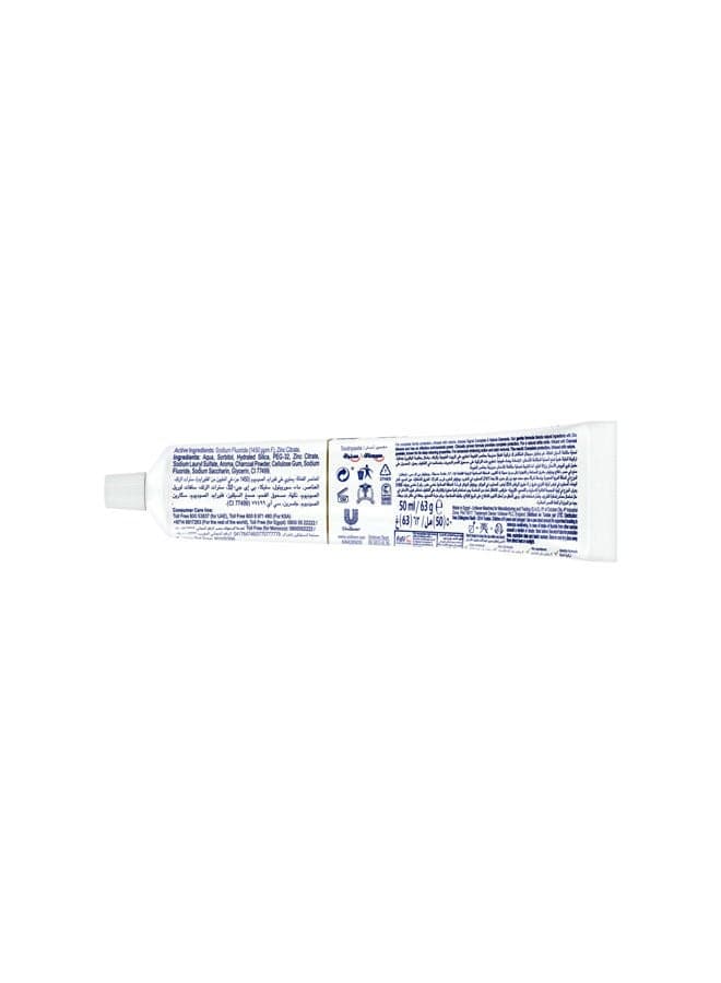 Signal Natural Toothpaste Complete 8 Charcoal WhiteBlueRed 50ml (٤)