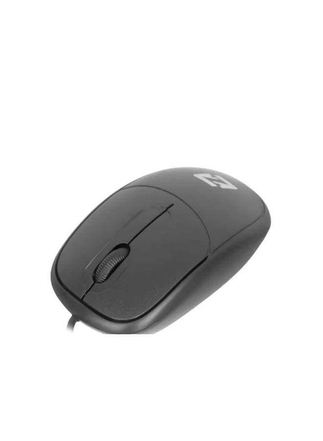 USB Wired Optical Mouse Black Computer Mouse (٣)