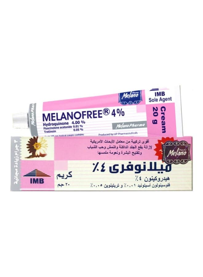 MELANOFREE 4% Cream 20grams Skin Care Masks