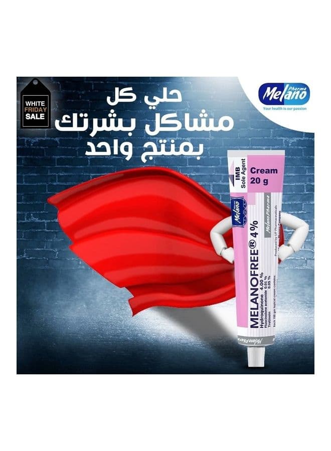 MELANOFREE 4% Cream 20grams Skin Care Masks (٥)