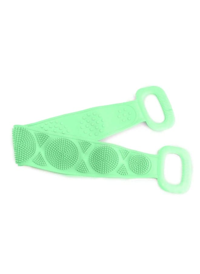Silicone Massage Pull Strap Powerful Exfoliating Rubbing Bath Artifact Multicolour Household Cleaning Sponges