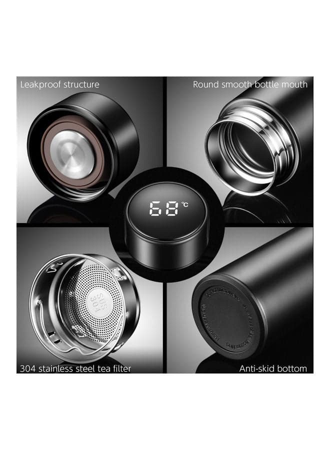 Vacuum Insulated Temperature Display LED Touch Screen Stainless Steel Bottle Multicolor Coffee Mugs (٧)