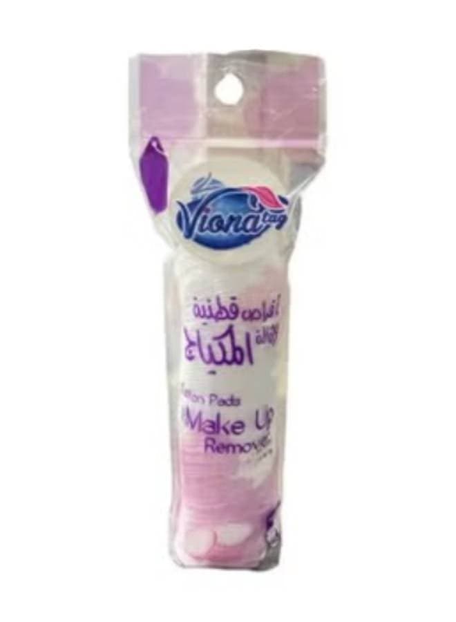50-Piece Make-Up Remover Cotton Pads White Makeup Remover
