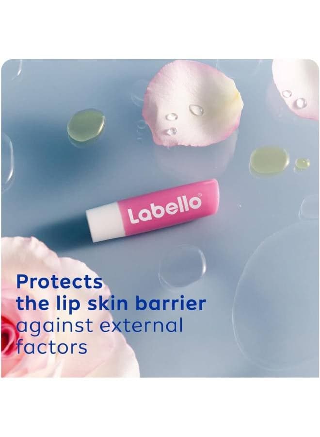 LABELLO Lip Care, Moisturizing Lip Balm, Soft Rose, 4.8g 4.8grams (٣)