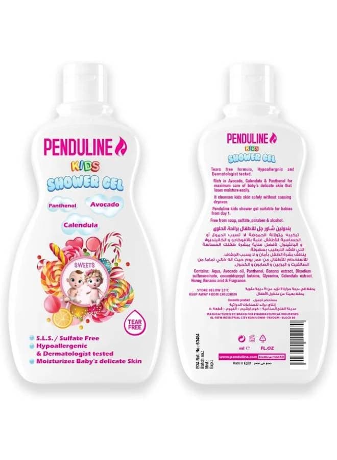 Penduline Kids Shower Gel Sweet | 65 Ml | Sulfate Paraben Free |Cleansing and moisturizing Baby Soaps & Cleansers (٣)
