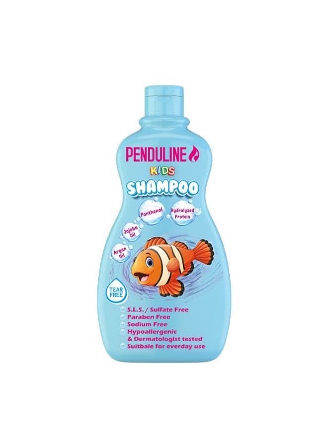 Penduline Kids Shampoo Blue | For Dry Hair | Gentle Cleansing & Frizz Control |Nourishing & Moisturizing |65 ML Baby Shampoos & Conditioners