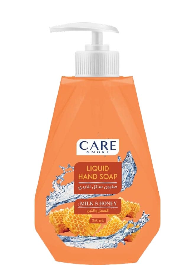 Liquid Hand Soap Honey & Milk 350ml