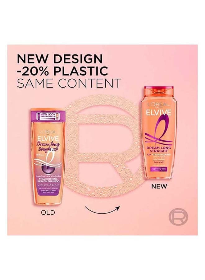 Elvive Dream Long Straight Shampoo, orange 200ml Shampoo Plus Conditioner (٣)