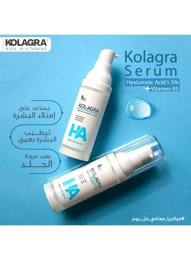 Kolagra Ha Hyaluronic Acid Serum Clear 30ml (3)