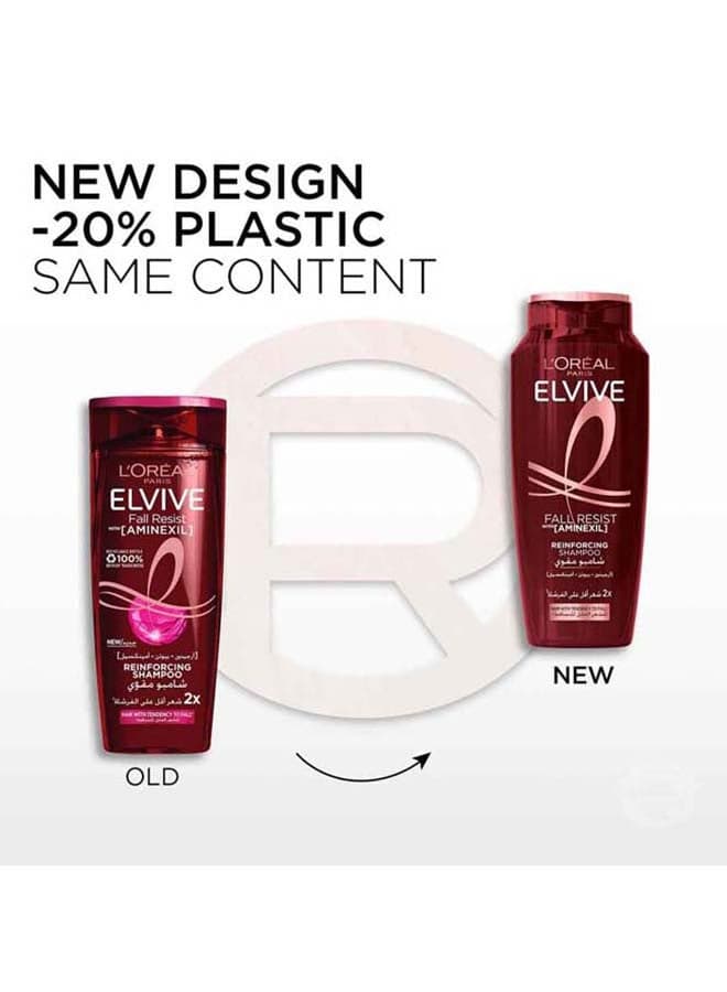 Elvive Fall Resist with Aminexil Reinforcing Shampoo 200ml (٣)