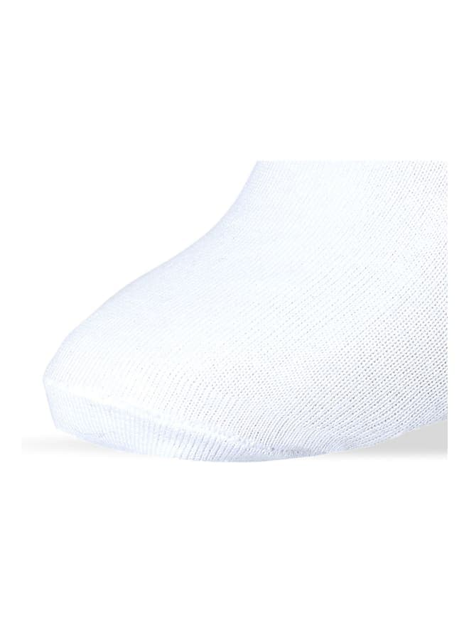 Men Set Of 3 Ankle Socks Plain White Men's Socks (٤)