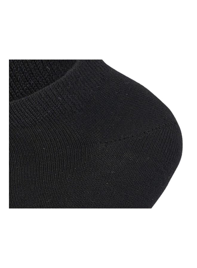Men Set Of 3 Ankle Socks Plain Black Men's Socks (٣)