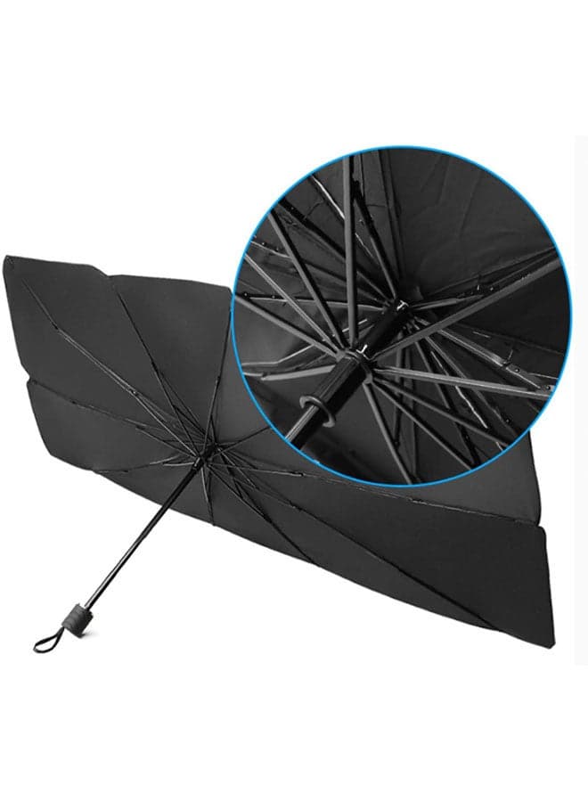 Foldable Sunshade Umbrella Cover For Car Sun Protection (٣)