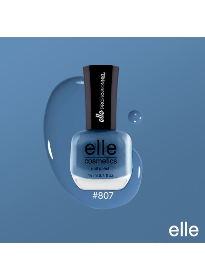 Nail Polish 807 Blue