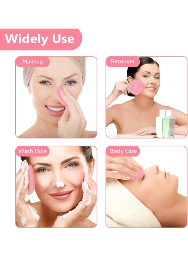Compact Facial Sponge Multicolour Make Up Sponges (٤)