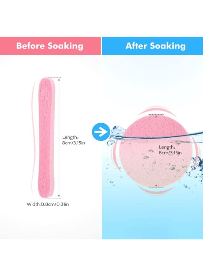 Compact Facial Sponge Multicolour Make Up Sponges (٦)