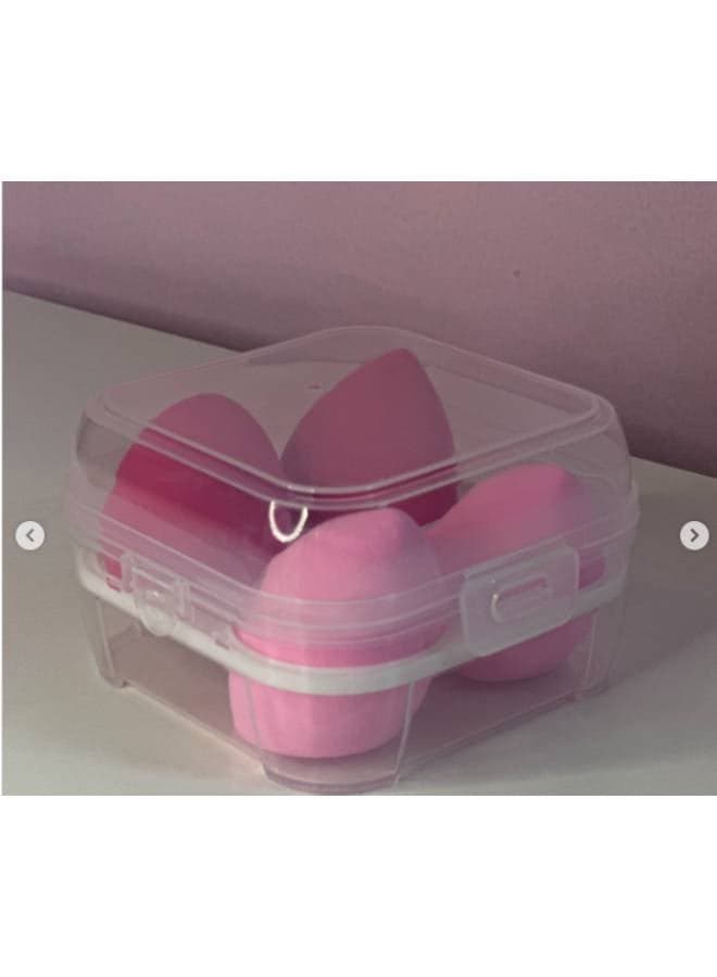 4 -Piece Makeup Sponge Set Multicolour Make Up Sponges