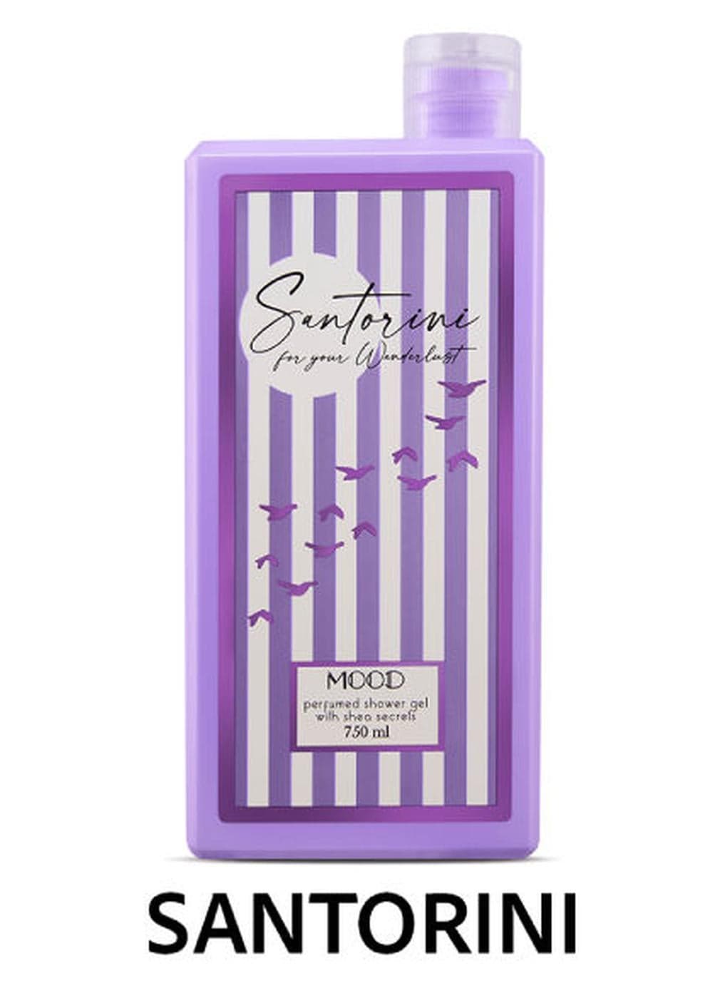 MOOD SANTORINI SHOWER GEL 750grams Shower Gels & Body Wash