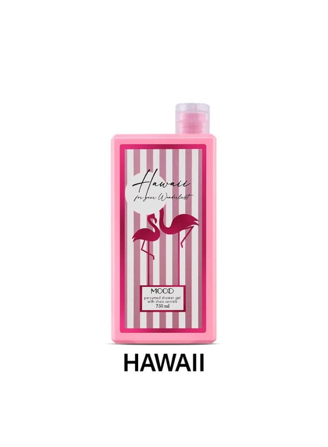 MOOD HAWAII SHOWER GEL 750grams Shower Gels & Body Wash