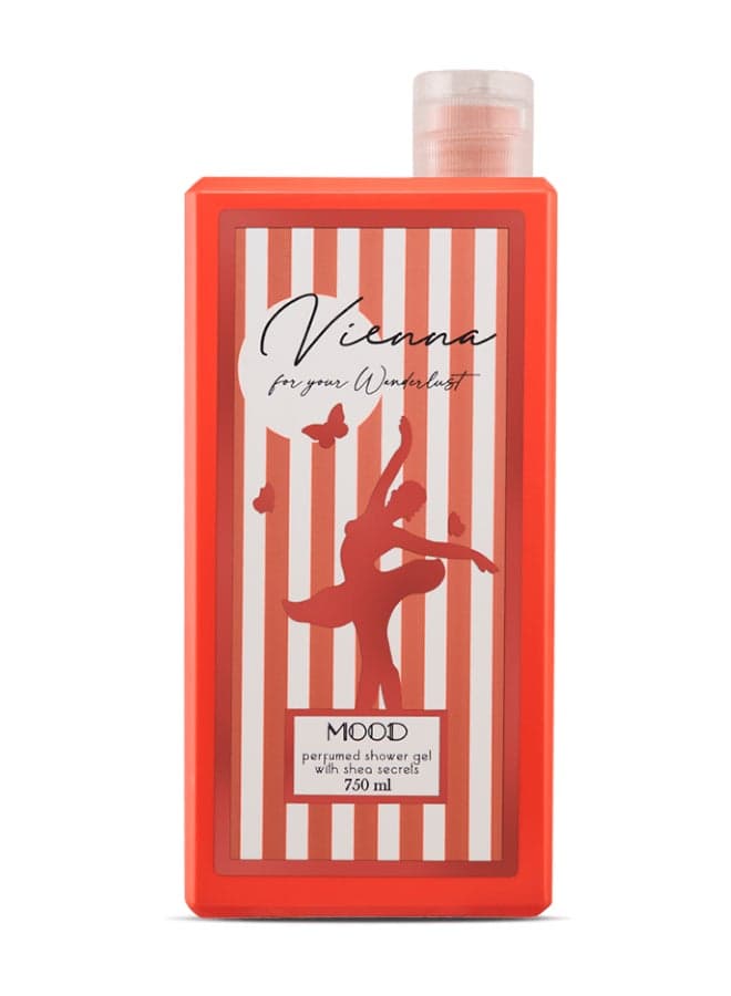 MOOD VIENNA SHOWER GEL 750grams Shower Gels & Body Wash