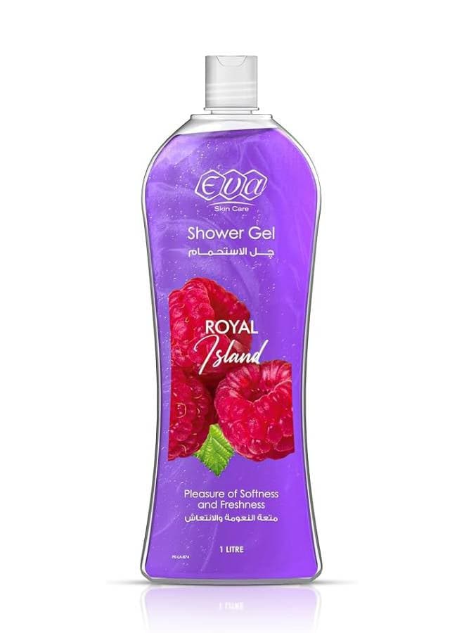 Skin Care Shower Gel Royal Island 1 Liter 1L Shower Gels & Body Wash