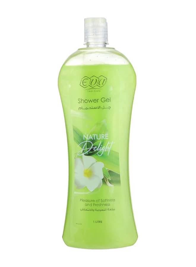 Skin Care Shower Gel Nature Delight 1 Liter 1L Shower Gels & Body Wash