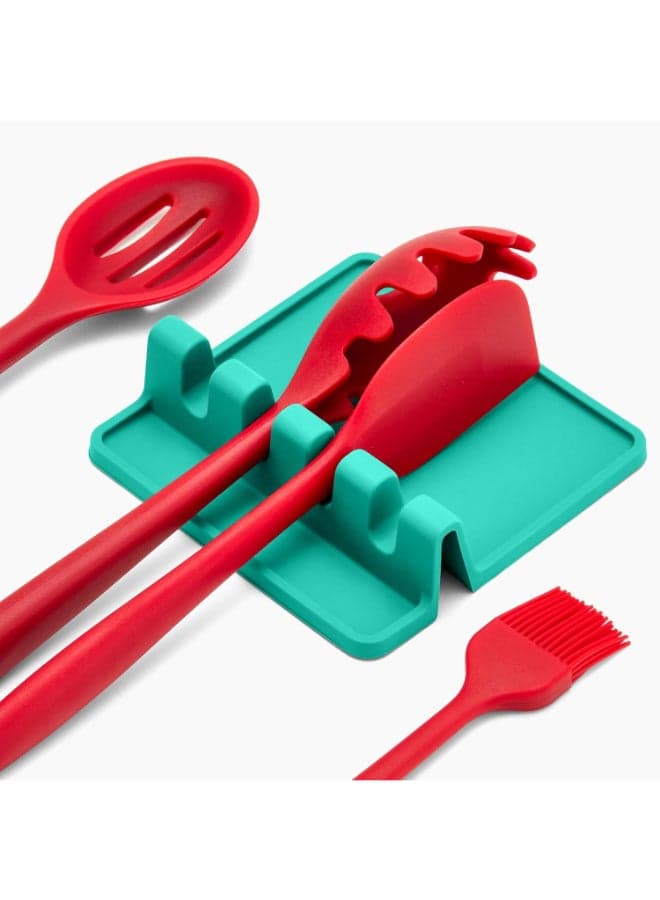 Kitchen Storage Shelf New Cooking Utensil Holder Non-Slip Spoon Rack multicolour Kitchen Accessories