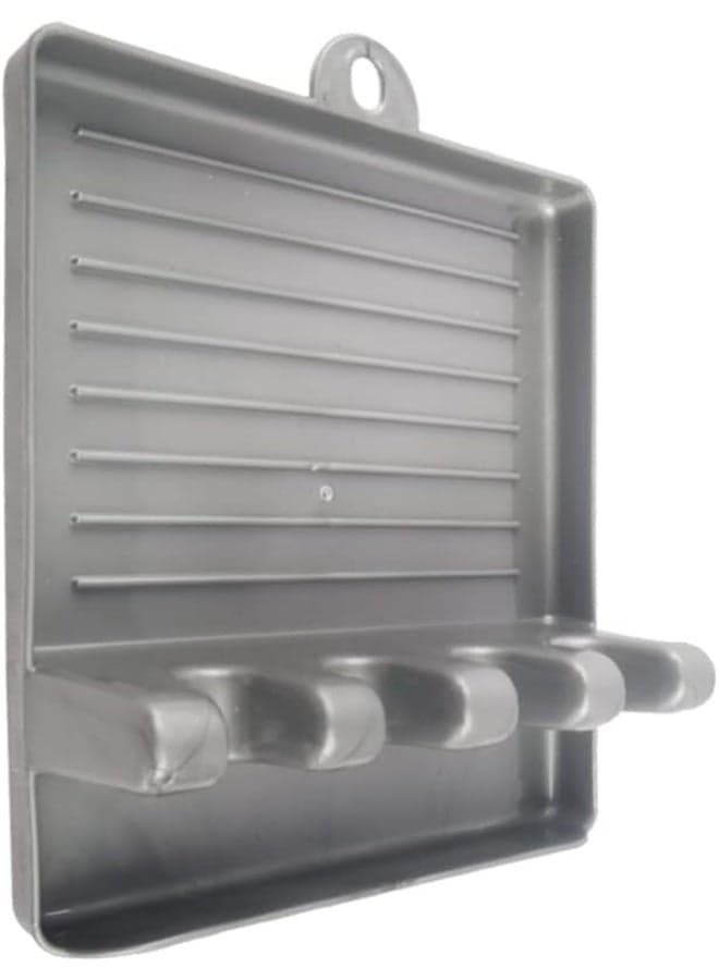 Large 4 Slot Silicone Spoon Holder Kitchen Shelf Suitable For Various Tableware Such As Spoon Racks Multicolour