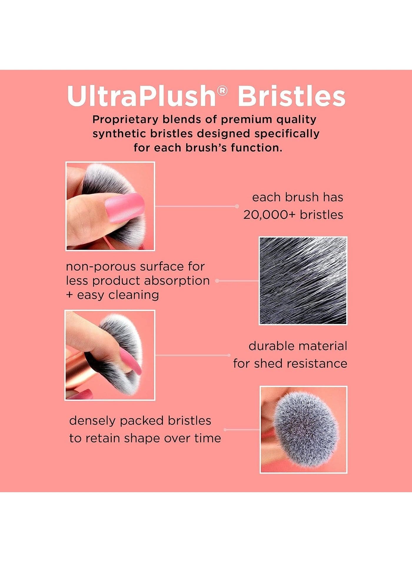 Sculpting Makeup Brush For Contouring Pink Face Brushes (٧)