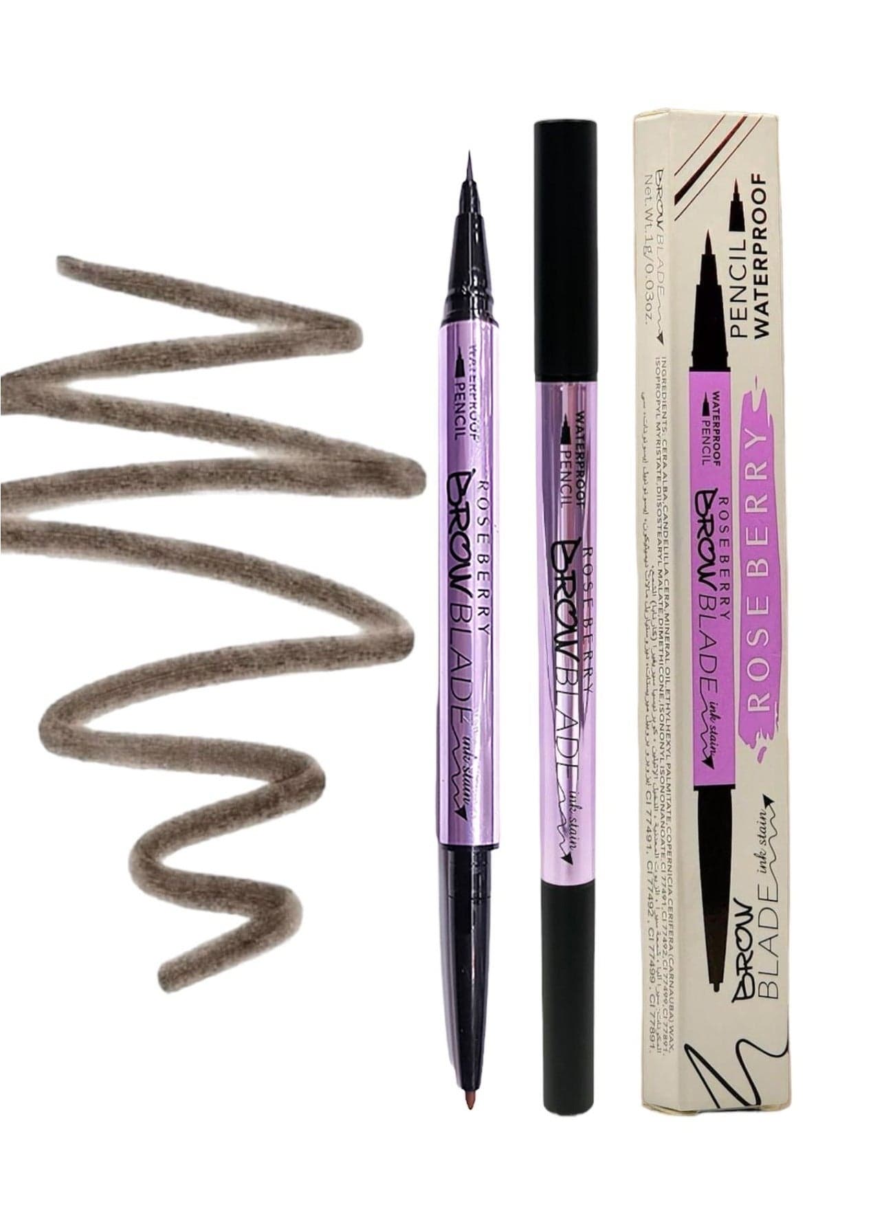Brow Blade Pencil Waterprrof Medium brown