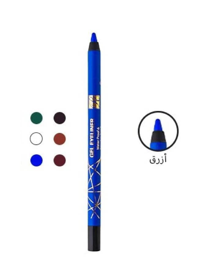 RoseBerry Long Lasting Waterproof Eyeliner Pencil -110 pure blue Pure blue
