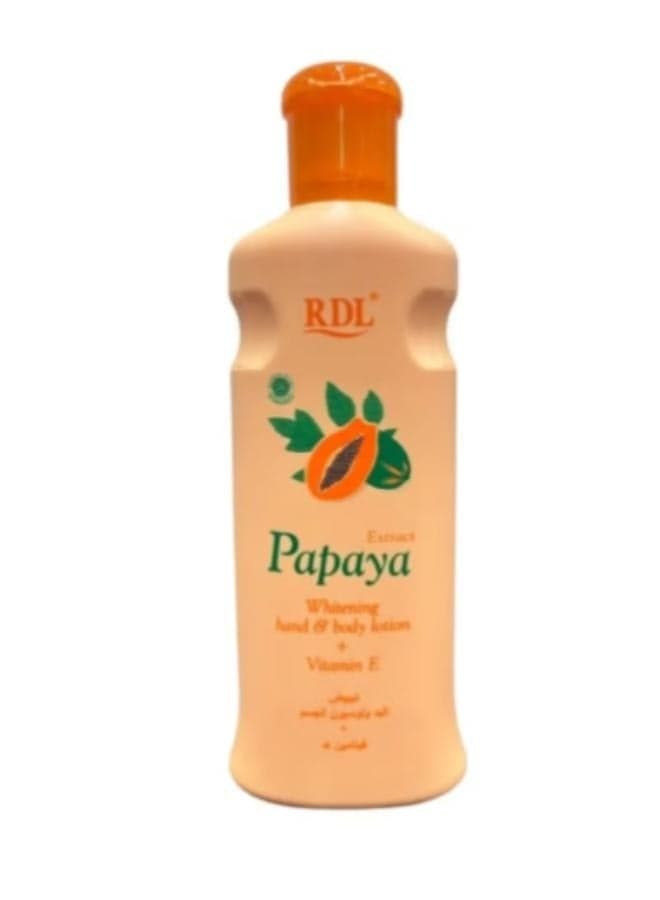 Papaya Extract Whitening Hand And Body Lotion 200ml Body Lotions & Creams