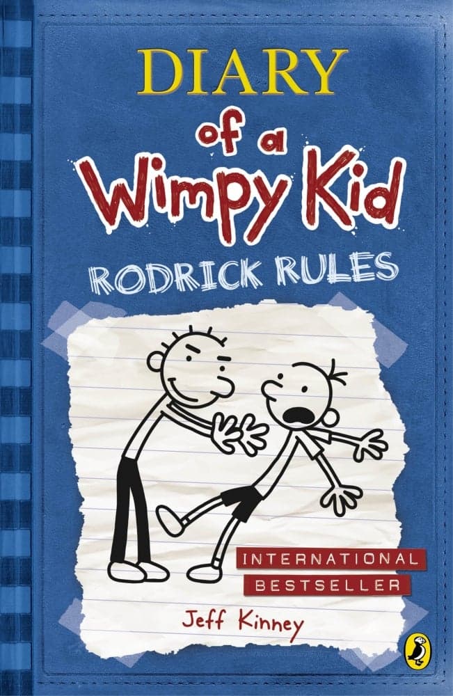Diary Of A Wimpy Kid - Rodrick Rules Paperback English by Jeff Kinney - 39935 Literature & Fiction