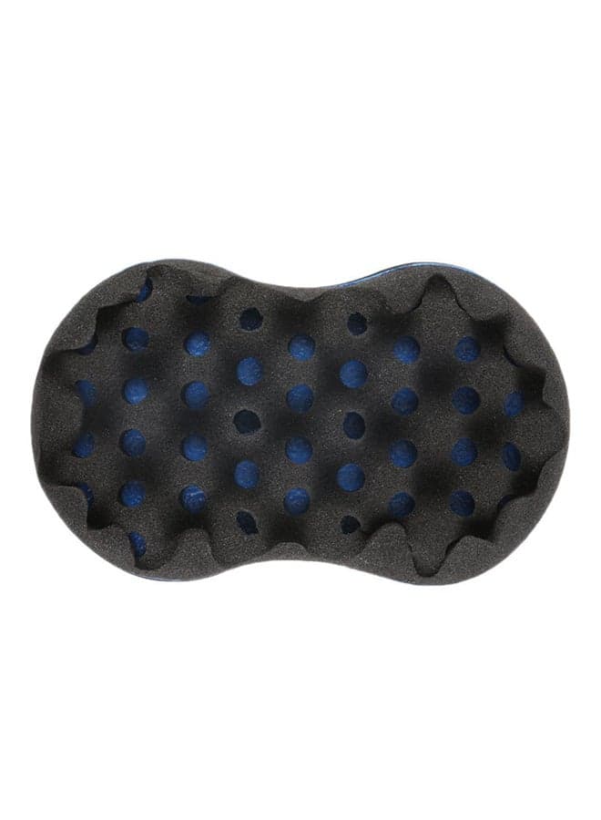 Locking Twist Coil Afro Curl Oval Sponge Blue/Black Styling Accessories (٥)