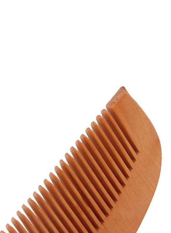 Natural Wide Tooth Wood Comb Wooden Hair Combs (٥)