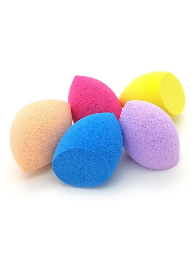 5-Piece Foundation Sponge Multicolour Make Up Sponges