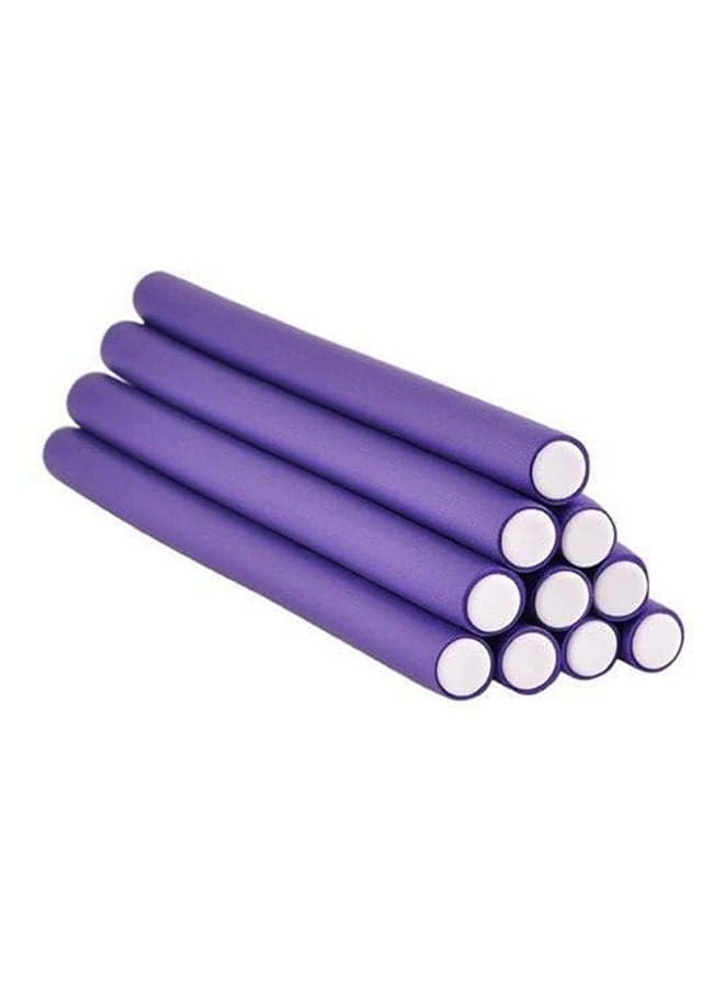 Hair Curler Rollers Purple