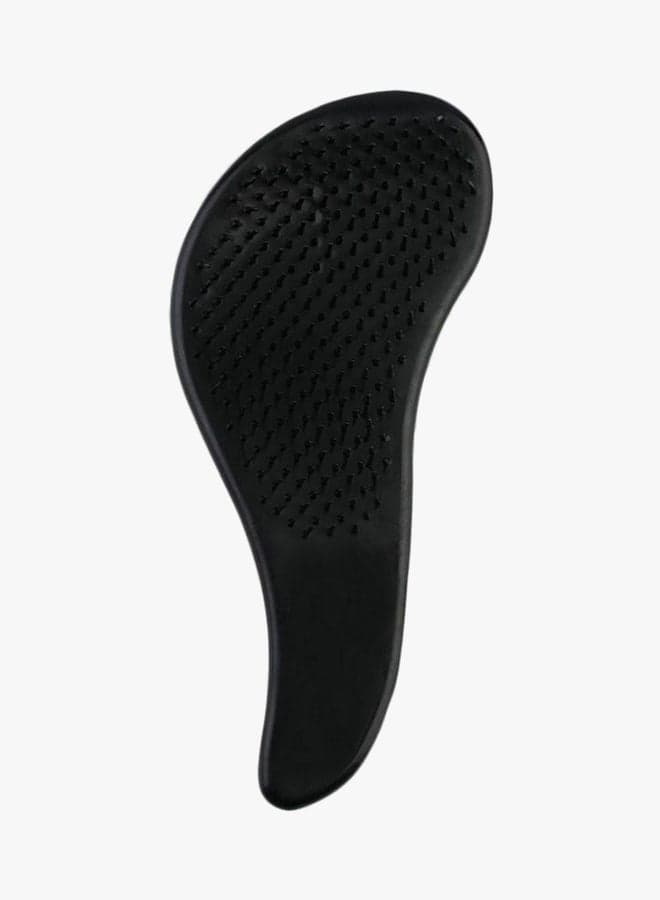 Detangling Hair Brush With Long Handle Pink/Black (٤)