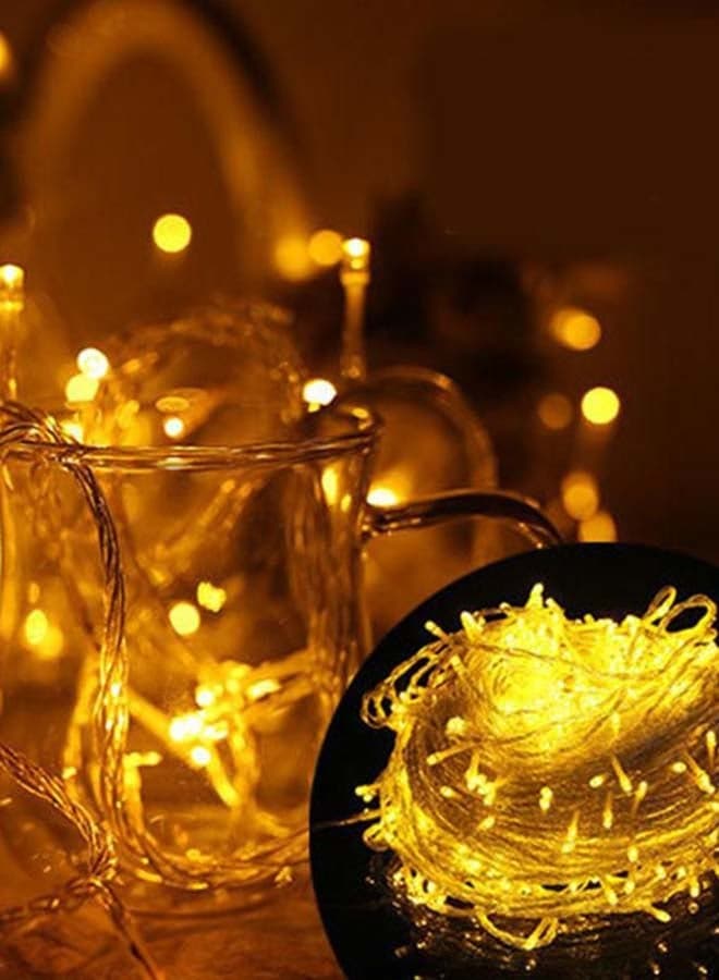 LED String Decorative Light Yellow Light Bulbs
