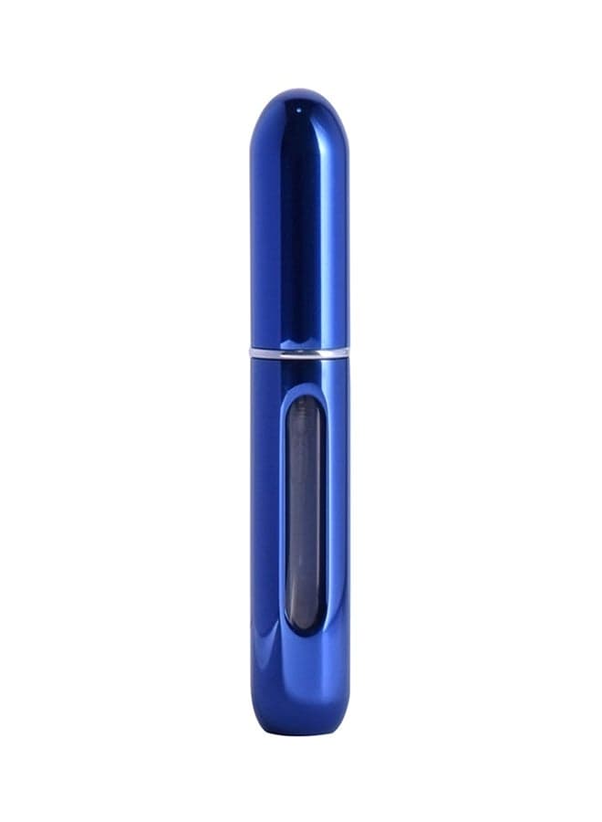 Refillable Perfume Bottle Sapphire Blue/Silver Incense Holders