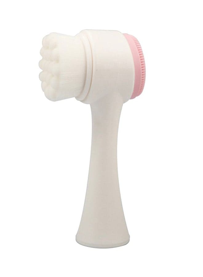 Facial Cleansing Brush Pink/White Makeup Tool Cleaners