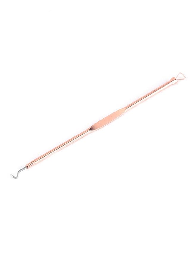 4 Piece Acne Extractor Needle Set Rose Gold Blackhead & Acne Remover (٤)