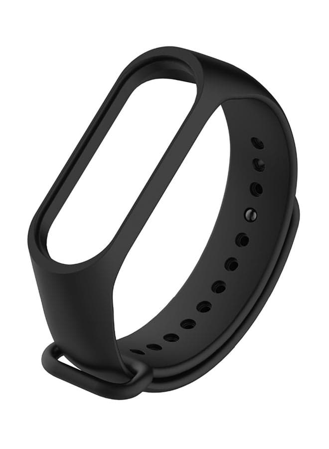 Replacement Band For Xiaomi Mi Band 3 Black Fitness Tracker Bands