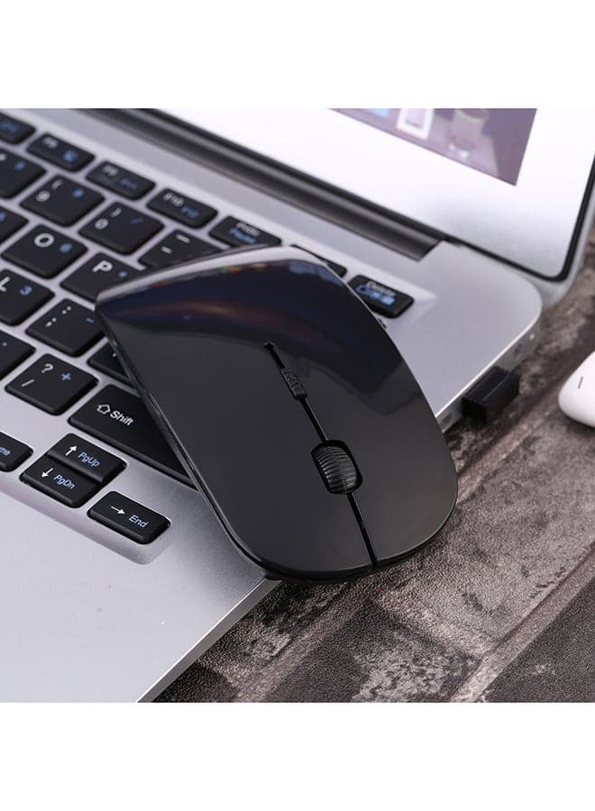 Optical USB Wireless Mouse Black (4)
