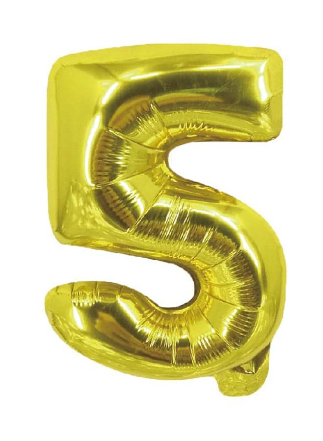 5 Number Party Foil Balloon 16inch