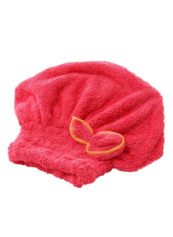 Quick Hair Drying Hat Wrap Cap Watermelon Pink Shower Caps