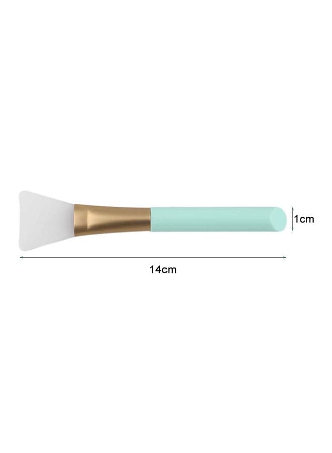 Facial Mask Silicone Makeup Brush Blue/Gold Face Brushes (٣)