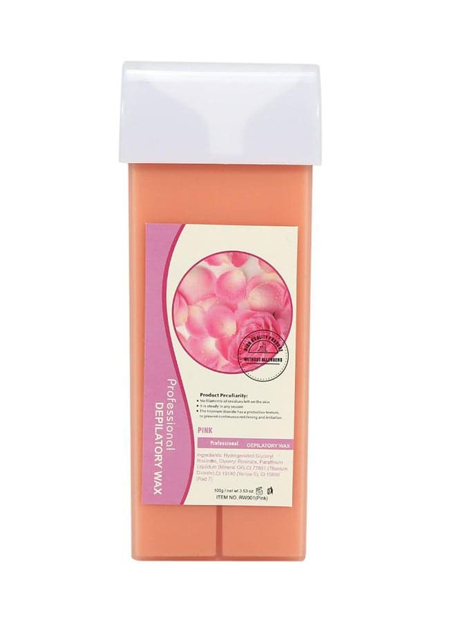 Rose Infused Professional Depilatory Wax Pink 100grams Waxing